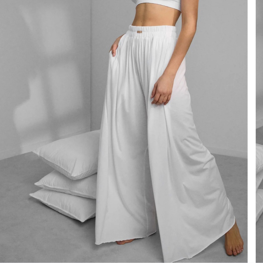Organic Pima Wide Leg Pant